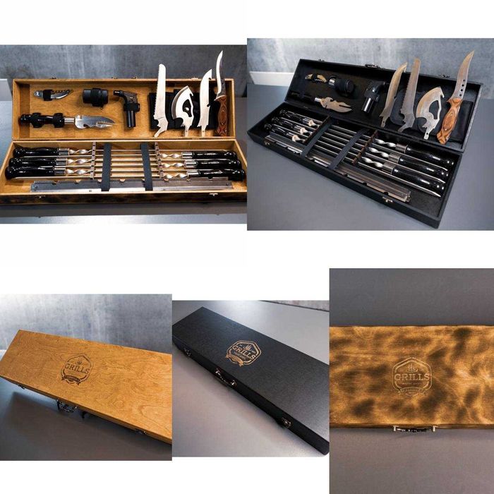 Подарунковий набір для чоловіка , Набір шампарів , Набор шампуров