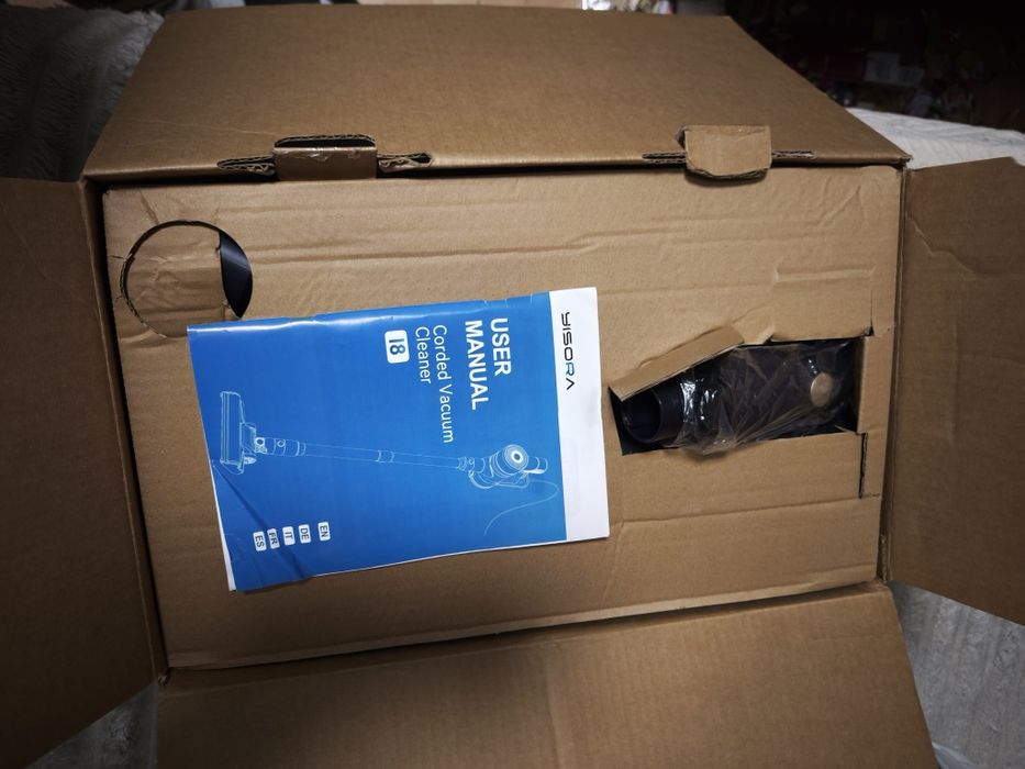 Aspirador com Fio YISORA I8 6Em1 23Kpa Forte Potência de Aspiração 600