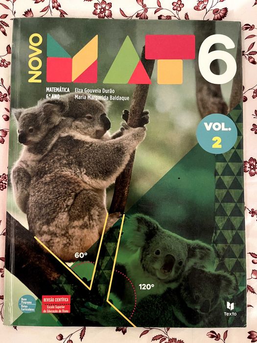 Manual de matemática do 6o ano - "MAT6 vol. 2"