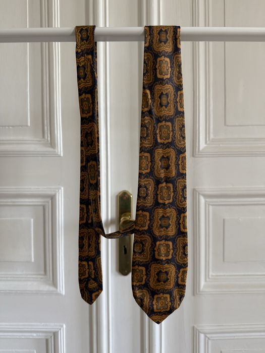 Vintage Soie Silk Tie - krawat z jedwabiu