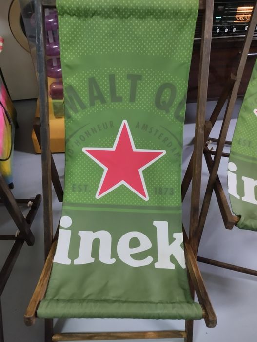 Cadeiras / espreguiçadeiras Heineken