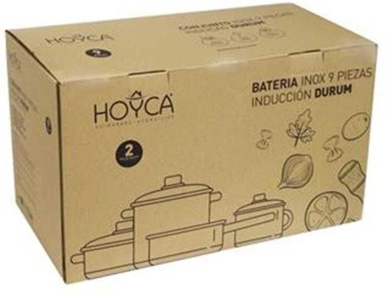 TREM EM INOX *NOVO* 9 PÇS -  INDUÇÃO