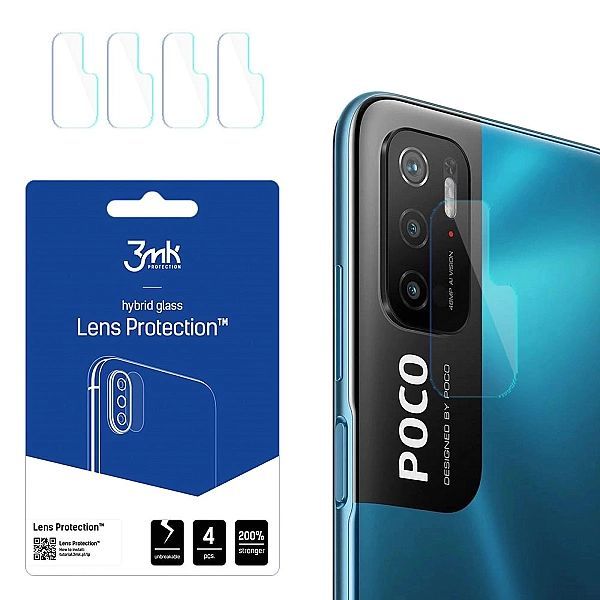 Szkło na aparat 3mk Lens Protection™ hybrydowe na Xiaomi Poco M3 Pro 5