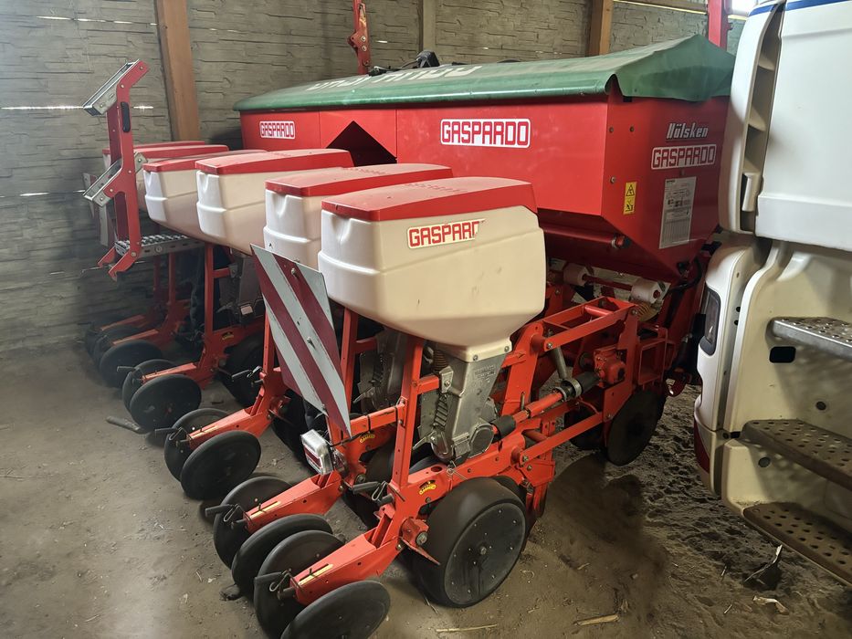 Siewnik gaspardo 6 rzędów talerzowy do kukurydzy
