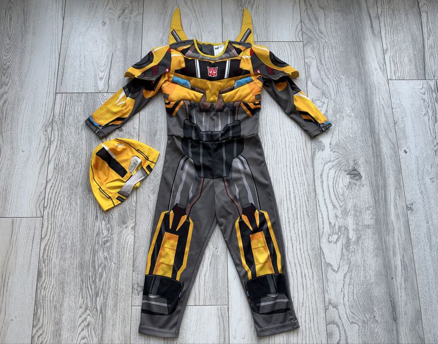 Карнавальний костюм H&M transformers Бамблбі 104
