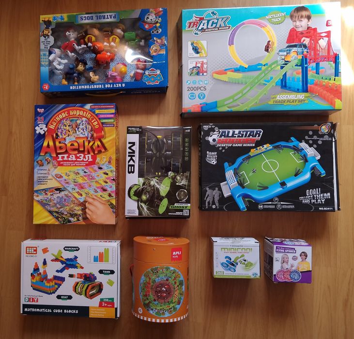 Щенячий патруль, футбол, Paw Patrol, трюкова машинка, гнучкий трек, конструктор