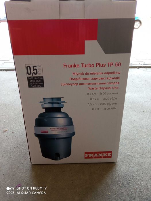 Młynek na odpady Franke tp-50