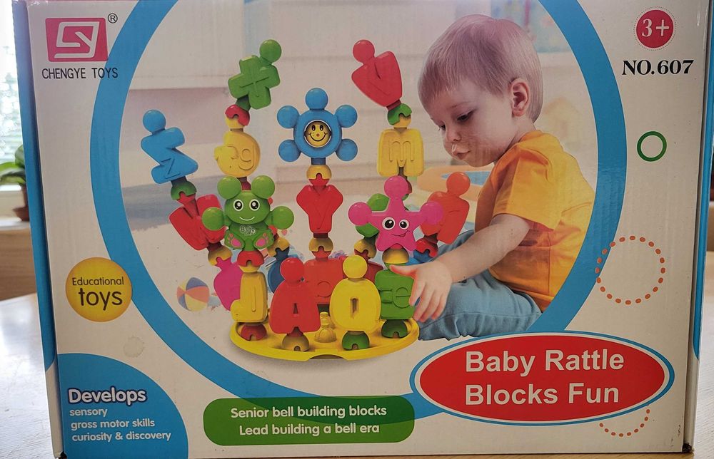 Брязкальце конструктор Chengye Toys (31 деталь)