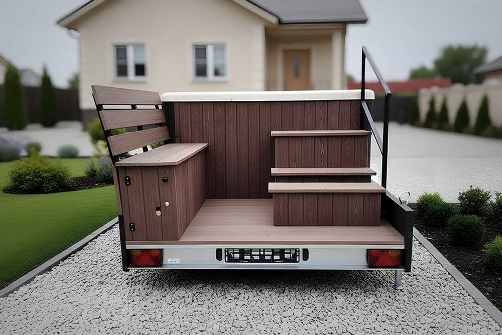 Mobilna Balia Jacuzzi Hot Tub Euroline Relaks Premium