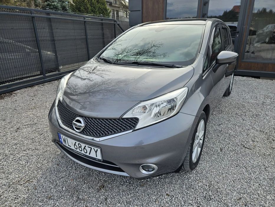Nissan Note 1.2 Benzyna 98KM Serwis Zadbany Navi Kamera