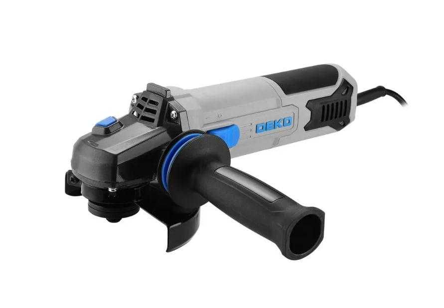 Потужна кутова шліфувальна машина (болгарка) DEKO 125 мм, 1300 Вт для професійних робіт