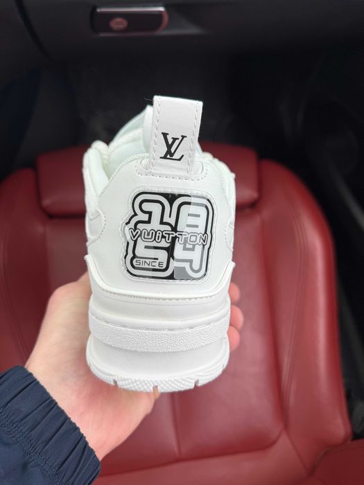 (ОПЛАТА ПІСЛЯ ОГЛЯДУ)Louis Vuitton Skate All White Луї Вітони Скейт