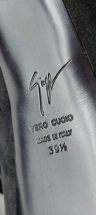 Szpilki buty na obcasie damskie Giuseppe Zanotti rozmiar 39,5 czarne