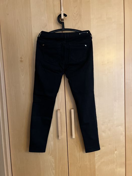 River island czarne jeansy slim roz 40