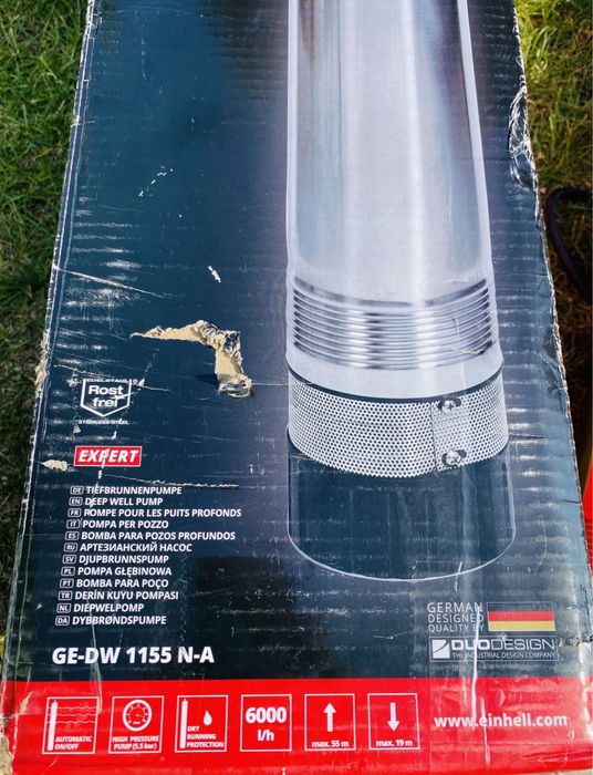 Глубиний насос на чисту воду Einhell GE-DW 1155 N-A