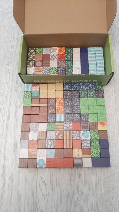 Магнітний конструктор Magnetic world Minecraft 150 деталей