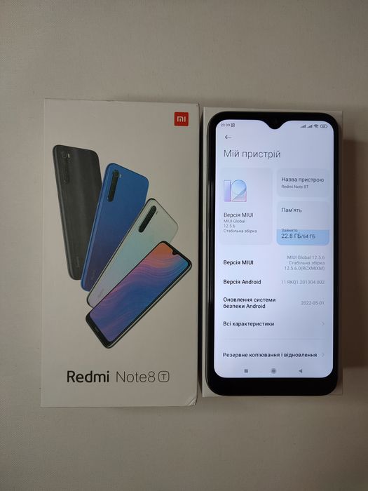 Xiaomi redmi note 8T, 4/64Gb, NFC