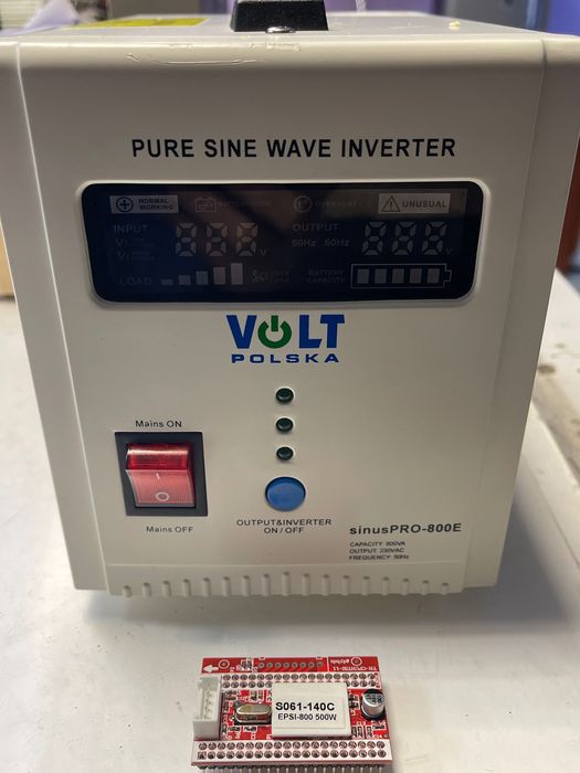 Дбж, ибп, джерело безперебійного живлення Volt Polska Sinus PRO 800E