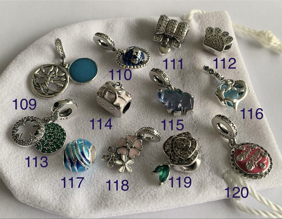 Charms do bransoletki Pandora