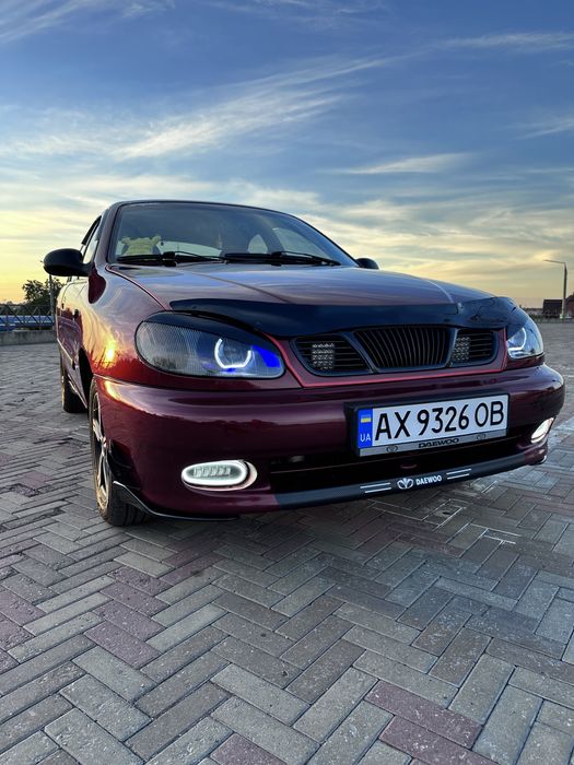 Фари на ланос лед биксенон линзы фары ланос Led установка линз свет 3"