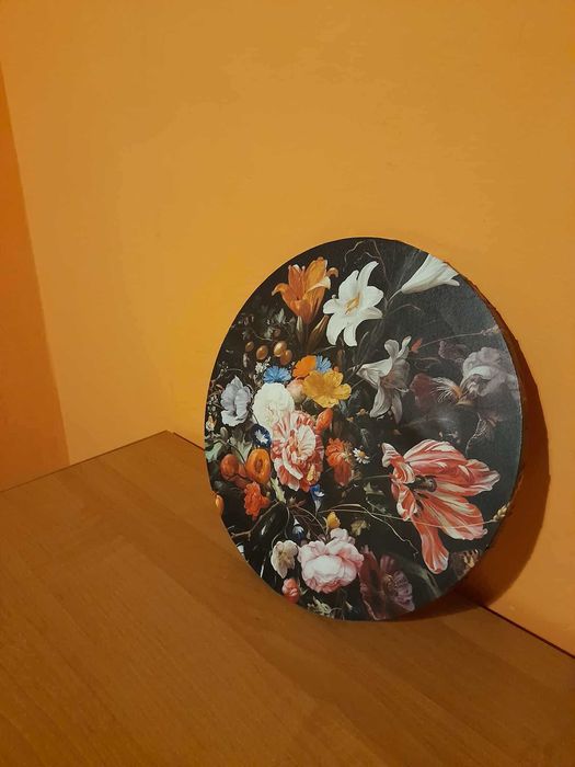 Okrągły obraz ścienny