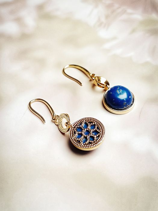 Kolczyki lapis lazuri