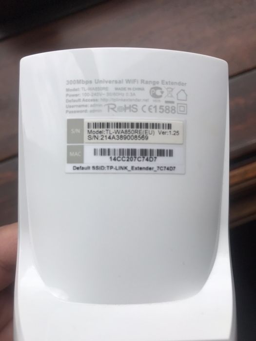 2 Range Extender TP-Link 300Mbps 2unidades64738283530242123