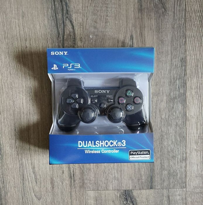 Pad PS3 Czarny Nowy Bezprzewodowy Z Logo Sony PlayStation Wysyłka OLX