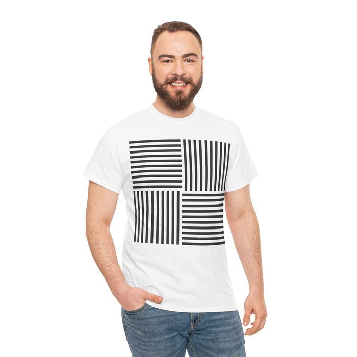 Bawełniany T-Shirt z nadrukiem, gramatura 180g/m²