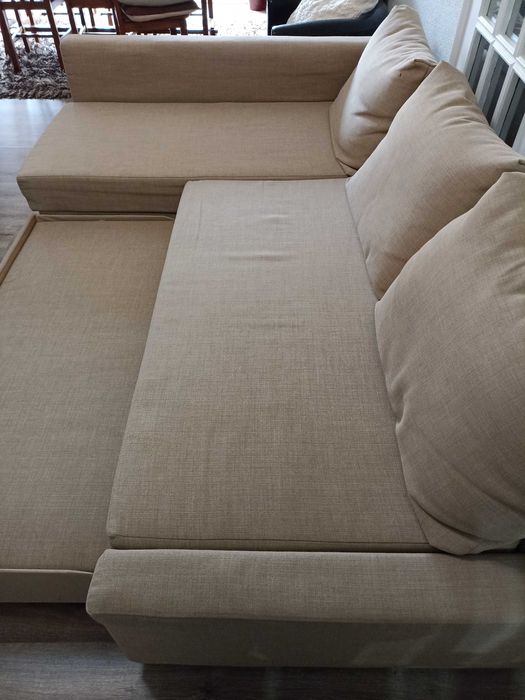 Sofá cama com arrumação