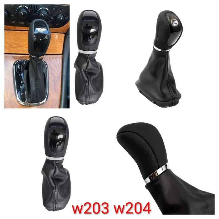 Alavanca Mercedes-Benz Punho Moca Manete+Fole Classe C, E, A, CLK, ex.