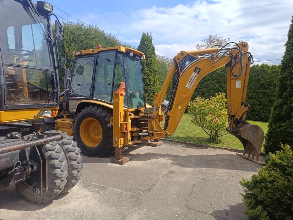 Usługi koparka Roboty ziemne oraz Transport wywrotka.