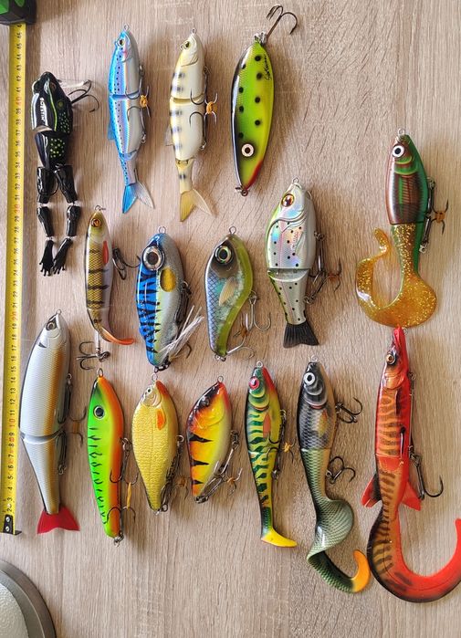 Zestaw przynęt szczupakowych Westin, Shimano, Abu, Rapala, Strike Pro, SG , R2S itd