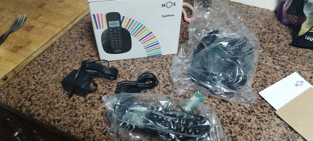 Telefone sem fios residencial novo