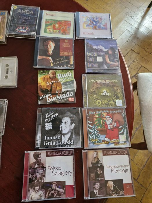 Kasety i płty z dawnych czasów