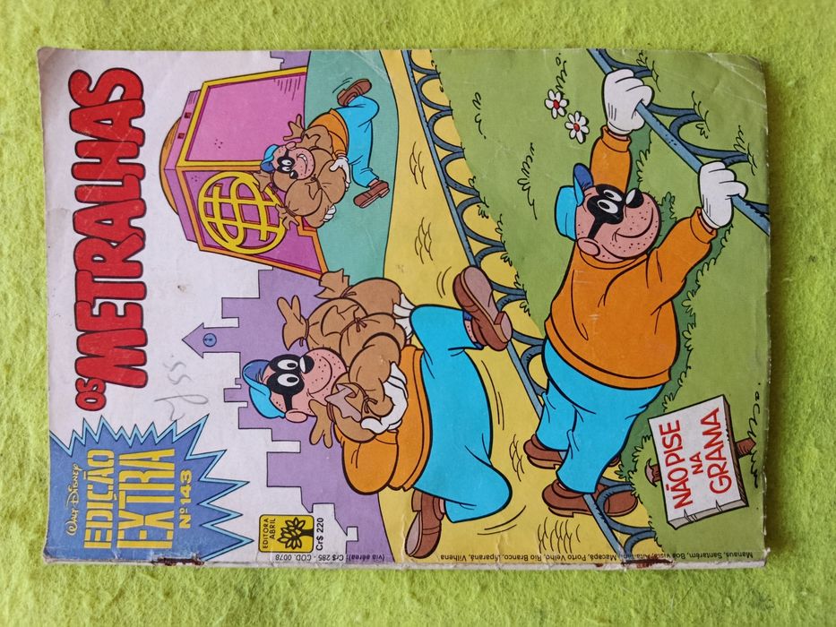 Os Metralhas, Escuteiros Mirins, Almanaque Férias  ( 4 revistas BD )