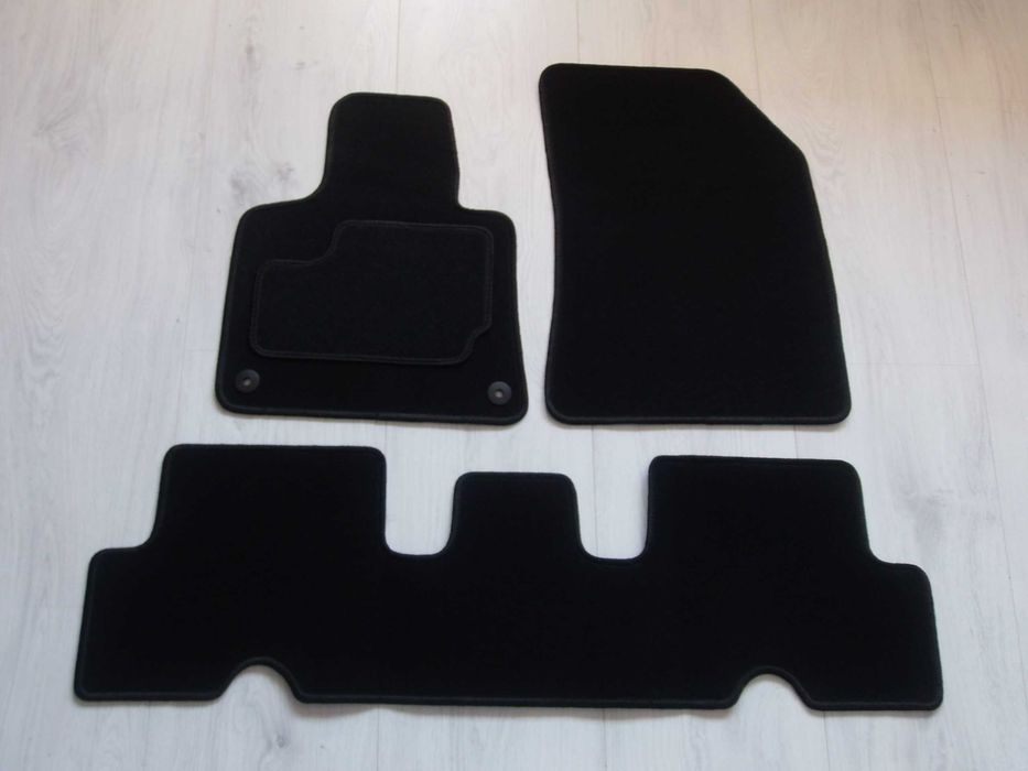 Dywaniki Welurowe Citroen C4 Picasso 2 II 13- Dopasowane 5 Osobowy