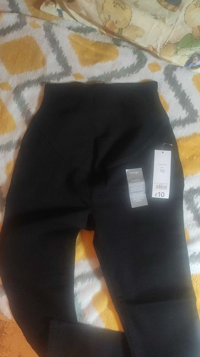 Джинси Нові штани для вагітних чорні George, мʼякі