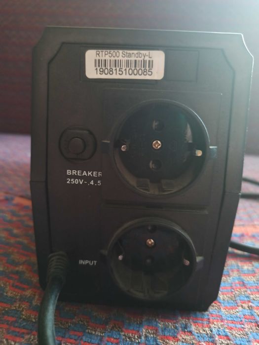ДБЖ RITAR RTP500 Standby-L (без АКБ)
