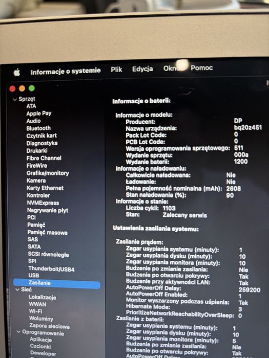 Macbook Air 13cali  2014 i5
