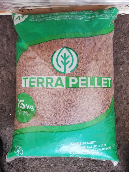 Pellet drzewny 6 mm sosnowy Solid, Premium, Olczyk i Terra En plus A1