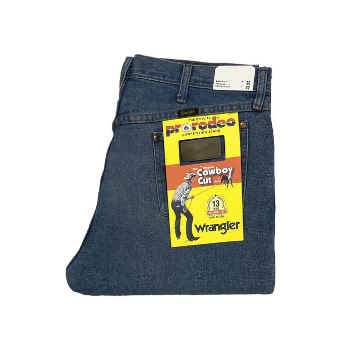 Spodnie męskie jeansy Wrangler 13MWZ Iron Forge Cowboy Cut W36 L32