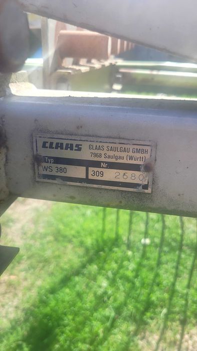 Zgrabiarka Claas Luner 390s