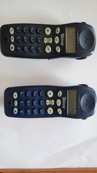 Радіотелефон tevion 2 трубки