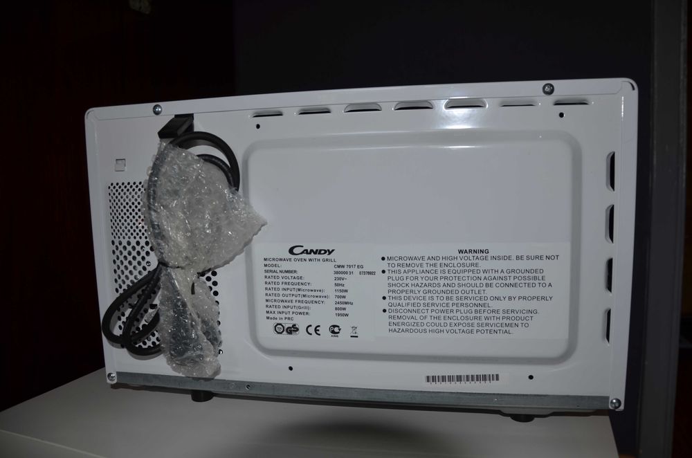 Нова мікрохвильовка CANDY CMW 7017 EG з грилем (В упаковці)