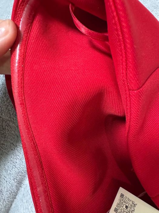 Червоний топ корсет zara