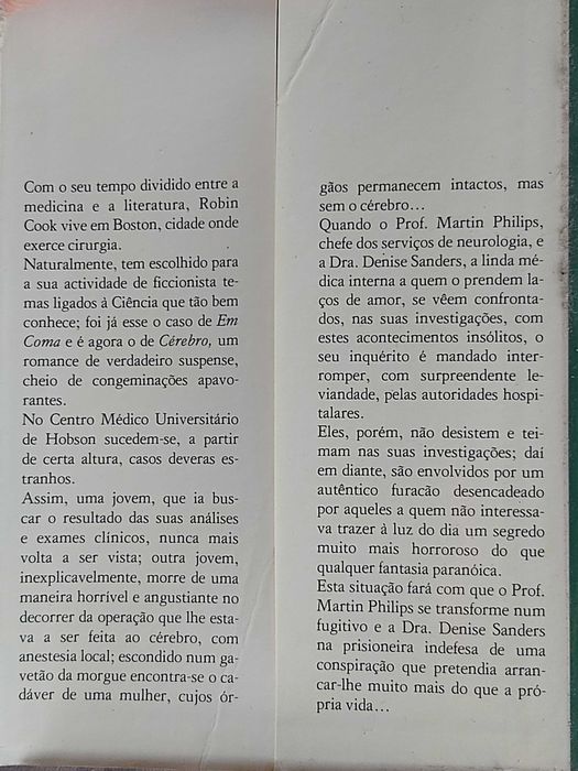 Robin Cook - Cérebro / A Epidemia