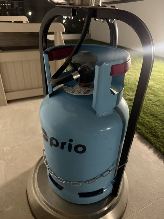 aquecedor de exterior  com bilha Prio