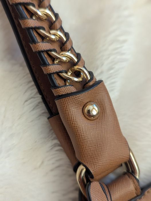 Brązowa shopper bag