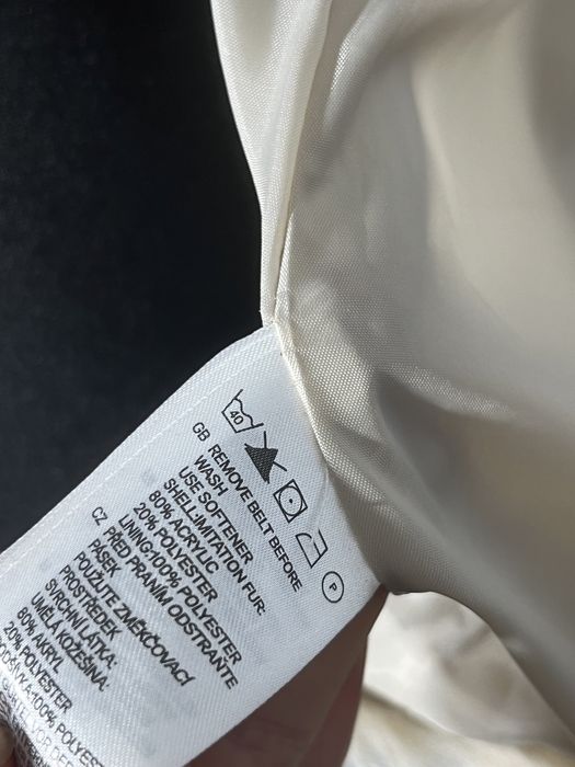 Włochata kamizelka H&M M 38